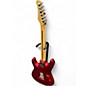 Used Samick S-style Candy Apple Red Solid Body Electric Guitar