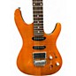 Used Ibanez SA Series Orange Solid Body Electric Guitar
