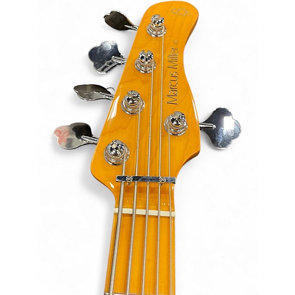 Used Sire MARCUS Z3 5 STRING Arctic White Electric Bass Guitar