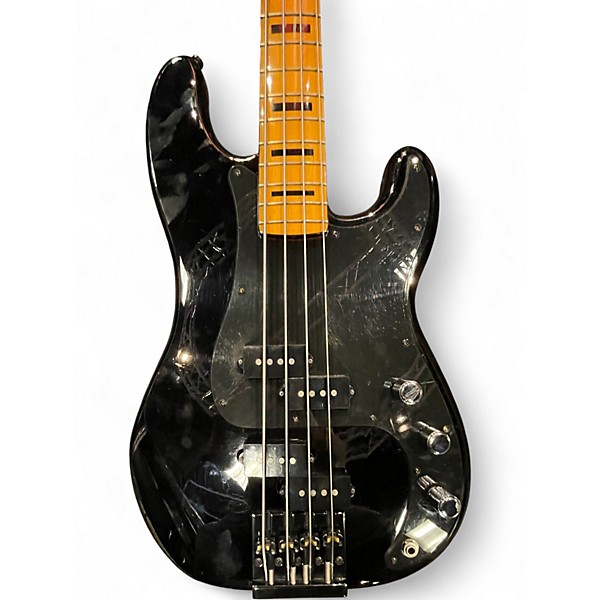 Used Squier Classic Vibe 70's Precision Bass Black Electric Bass Guitar