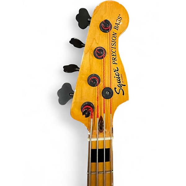 Used Squier Classic Vibe 70's Precision Bass Black Electric Bass Guitar