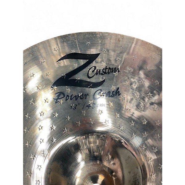 Used Zildjian 18in Z Custom Power Crash Cymbal