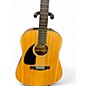 Used Fender CD100 Left Handed Natural Acoustic Guitar