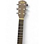 Used Fender CD100 Left Handed Natural Acoustic Guitar