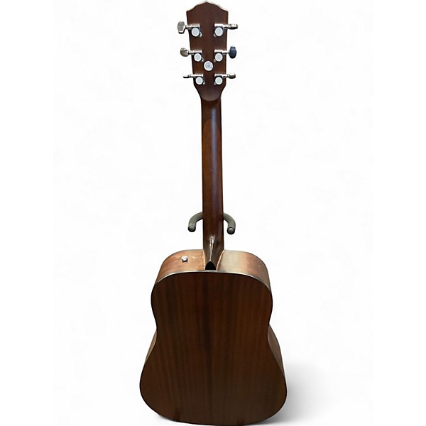 Used Fender CD100 Left Handed Natural Acoustic Guitar