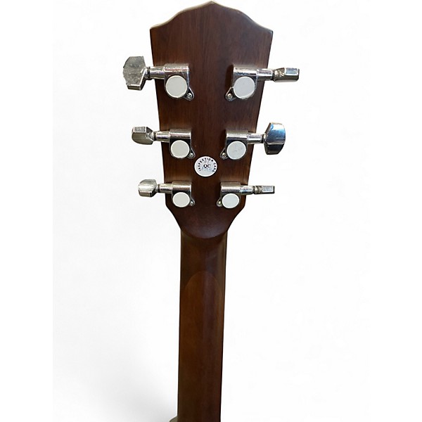 Used Fender CD100 Left Handed Natural Acoustic Guitar