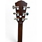 Used Fender CD100 Left Handed Natural Acoustic Guitar