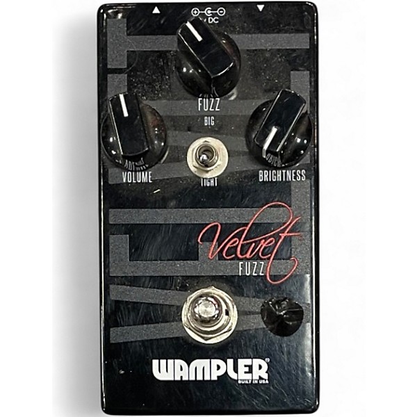 Used Wampler Velvet Fuzz Effect Pedal