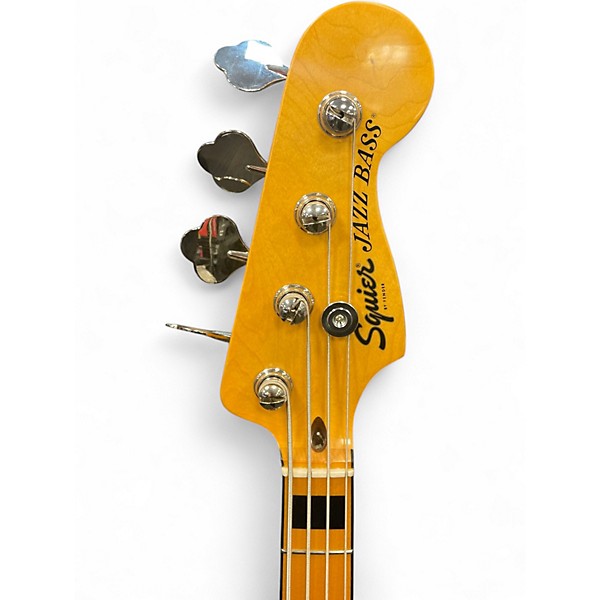 Used Squier Classic Vibe 70s Jazz Bass Natural Electric Bass Guitar