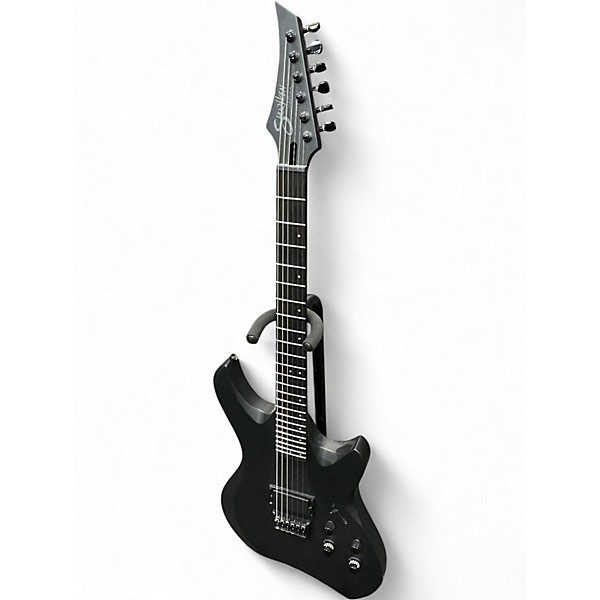Used Line 6 Shuriken Black Solid Body Electric Guitar