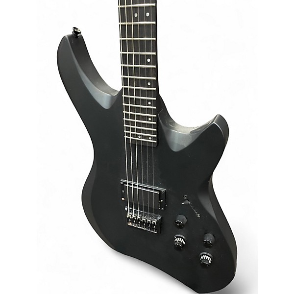 Used Line 6 Shuriken Black Solid Body Electric Guitar