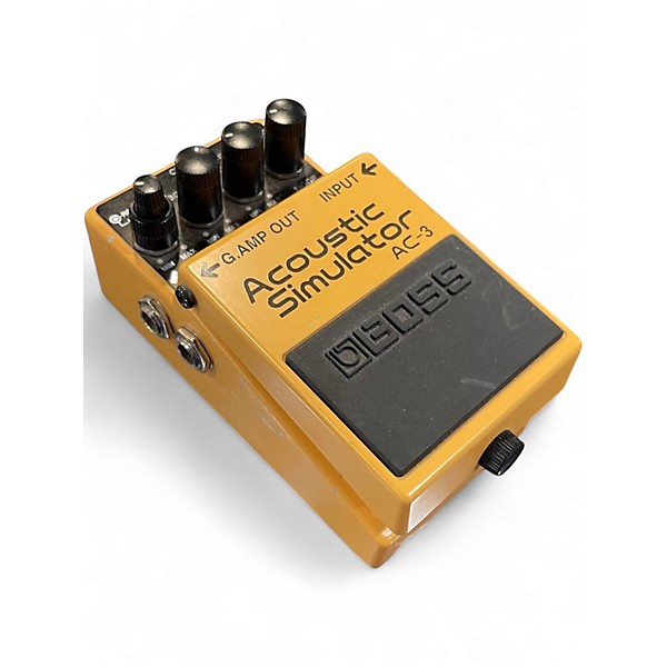 Used BOSS AC3 Acoustic Simulator Effect Pedal