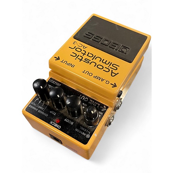 Used BOSS AC3 Acoustic Simulator Effect Pedal