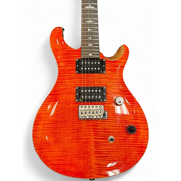 Used PRS SE CE24 Orange Solid Body Electric Guitar