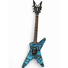 Used Dean Far Beyond Driven Dimebag Tribute ML BLUE Solid Body Electric Guitar
