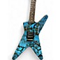 Used Dean Far Beyond Driven Dimebag Tribute ML BLUE Solid Body Electric Guitar