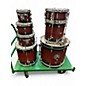 Used Gretsch 7 Piece CATALINA MAPLE RED Drum Kit thumbnail