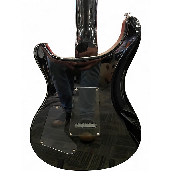 Used 2010s PRS SE Custom 24 Trans Purple Solid Body Electric Guitar