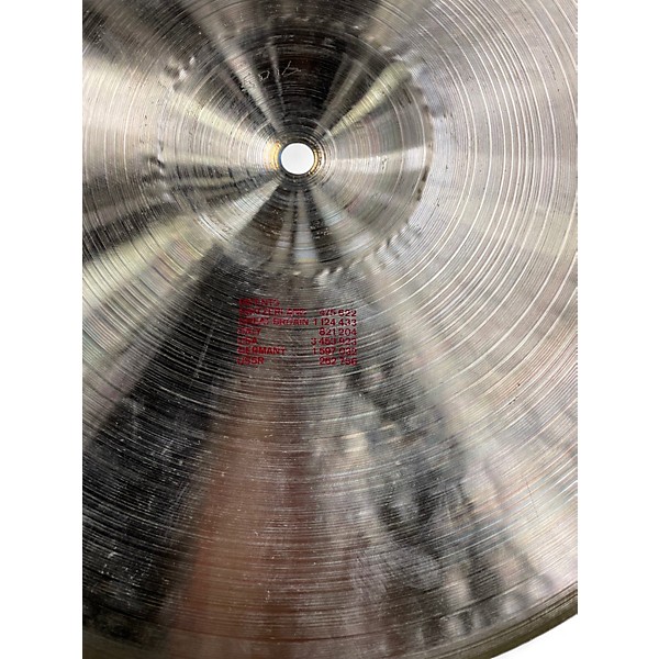 Used Paiste 14in Sound Edge Hi Hat Top Cymbal