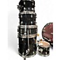 Used Pearl 5 Piece Export Black Drum Kit