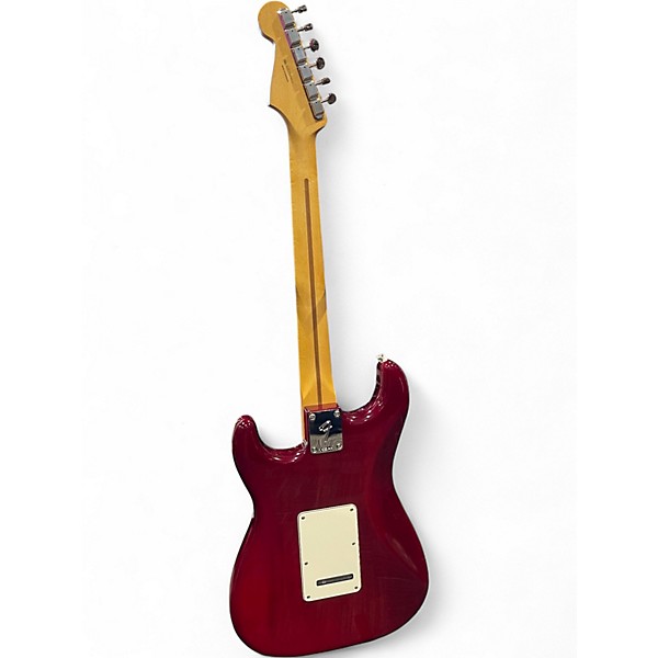 Used Fender Player II Chambered Stratocaster Transparent Cherry Burst Solid Body Electric Guitar