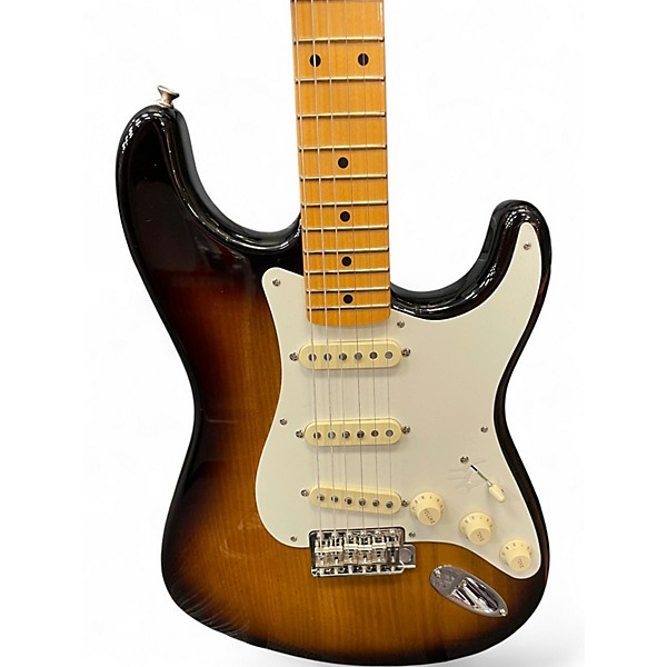 Used Fender Eric Johnson 1954 Stratocaster Virginia 2 Color Sunburst Solid Body Electric Guitar