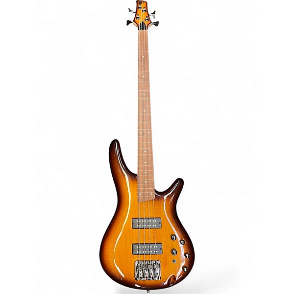 Used Ibanez SR370 Brown Electric Bass Guitar
