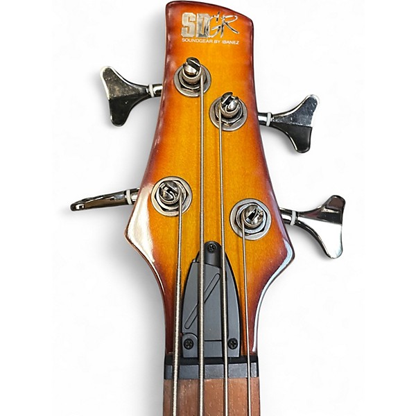 Used Ibanez SR370 Brown Electric Bass Guitar