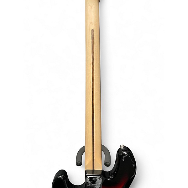 Used Squier Jazz Bass 2 Tone Sunburst Electric Bass Guitar