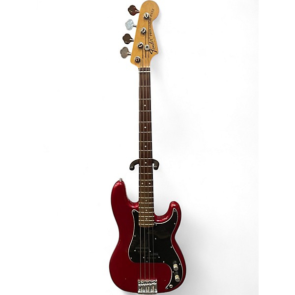 Used Fender Nate Mendel Precision Bass Candy Apple Red Electric Bass Guitar