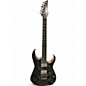 Used Ibanez RG5320R PRESTIGE Black and Silver Solid Body Electric Guitar thumbnail