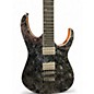 Used Ibanez RG5320R PRESTIGE Black and Silver Solid Body Electric Guitar