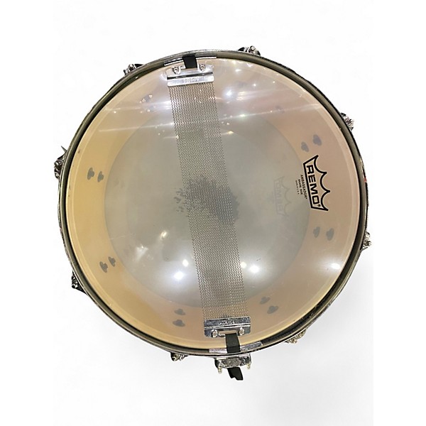 Used TAMA 14X5 Rockstar Series Snare Blue Drum
