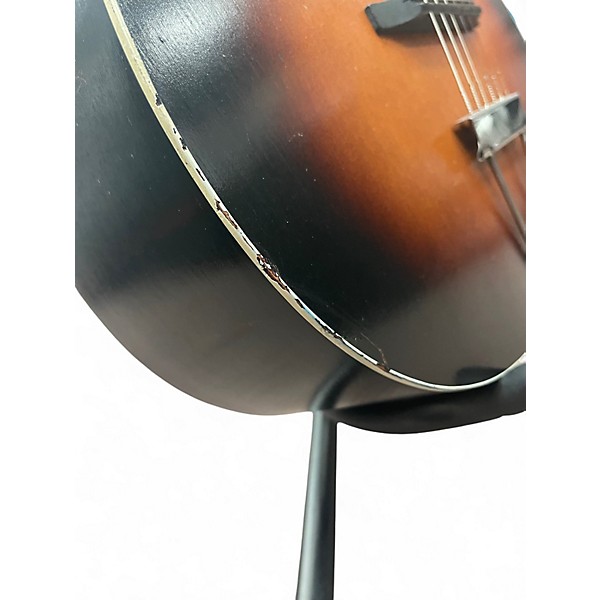 Vintage 1930s Marcia Parlor Tobacco Burst Acoustic Guitar