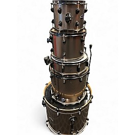 Used PDP by DW 5 Piece MAINSTAGE GOLD SPARKLE Drum Kit
