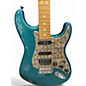 Used 2014 Fender Lone Star Stratocaster terquise Solid Body Electric Guitar