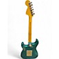 Used 2014 Fender Lone Star Stratocaster terquise Solid Body Electric Guitar