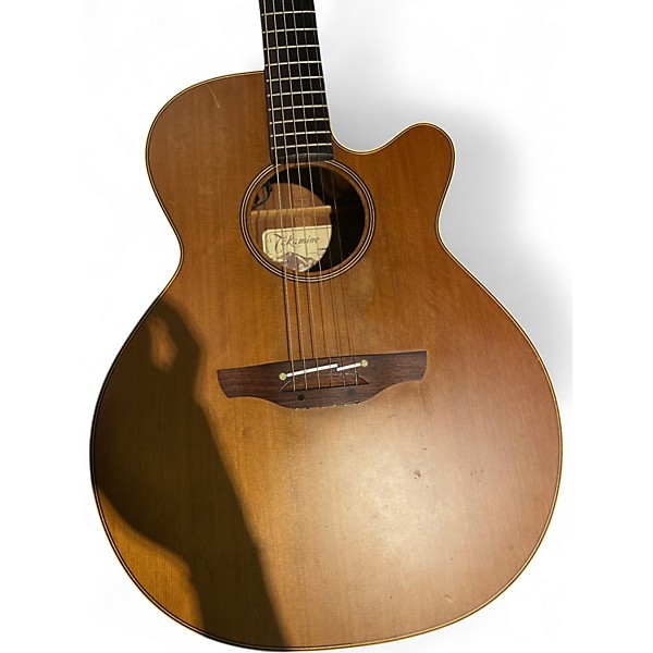 Used Takamine ean40c Natural Acoustic Guitar