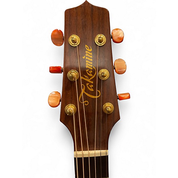 Used Takamine ean40c Natural Acoustic Guitar