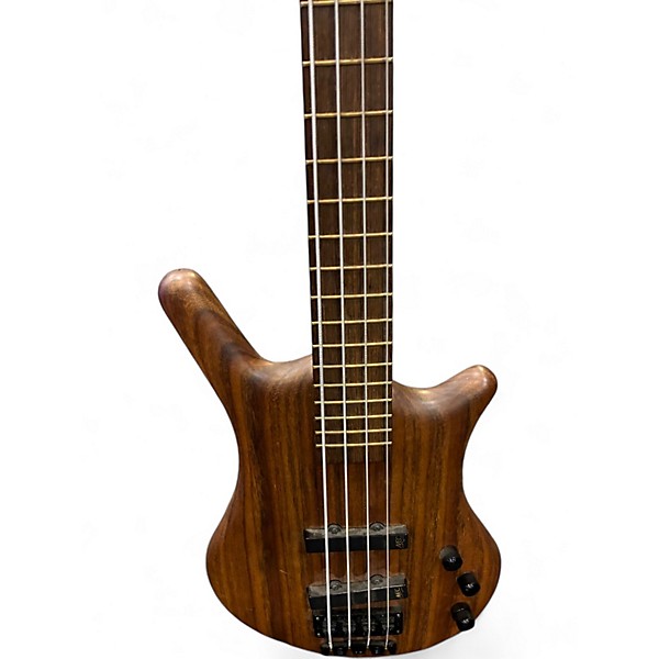 Used Warwick thumb bo 4 string Natural Electric Bass Guitar