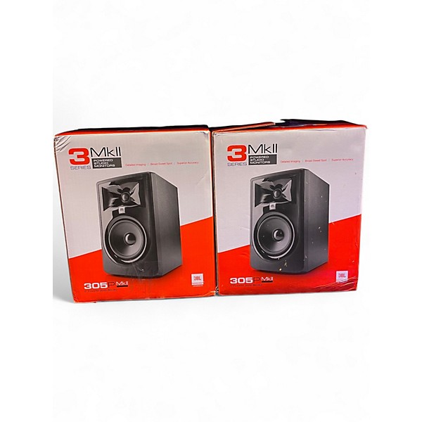 Used JBL 305P MKII PAIR Powered Monitor