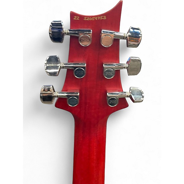 Used PRS S2 Standard 24 Crimson Red Trans Solid Body Electric Guitar