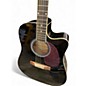 Used Spectrum O5LS10 Black Acoustic Electric Guitar