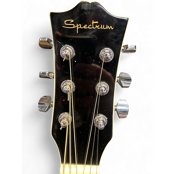 Used Spectrum O5LS10 Black Acoustic Electric Guitar