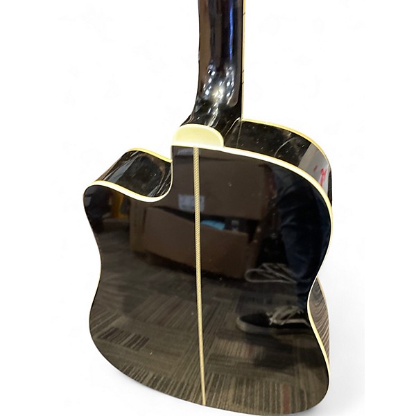 Used Spectrum O5LS10 Black Acoustic Electric Guitar