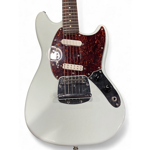 Used Squier Vintage Modified Mustang Sonic Blue Solid Body Electric Guitar