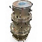 Used Ruether 3 Piece DRUM KIT WHITE Drum Kit