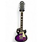 Used Epiphone Les Paul Classic Purple Solid Body Electric Guitar thumbnail