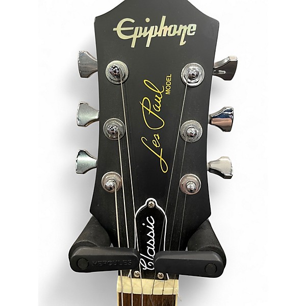 Used Epiphone Les Paul Classic Purple Solid Body Electric Guitar