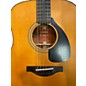 Used Yamaha FG3 Red Label Dreadnaught Acoustic Guitar Natural Acoustic Guitar